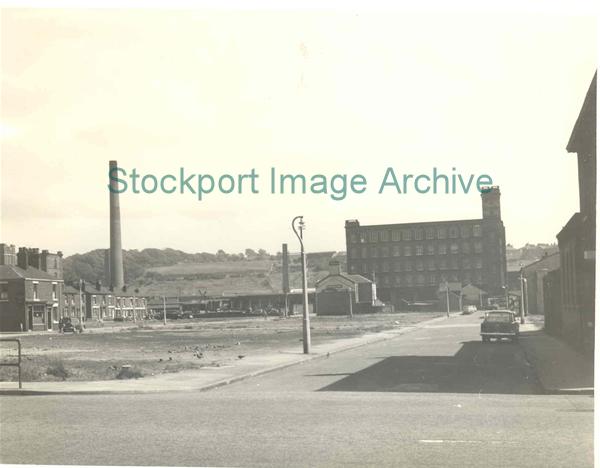 Portwood, general view of the Queen St. area.                                                                                                                                                                                                                  