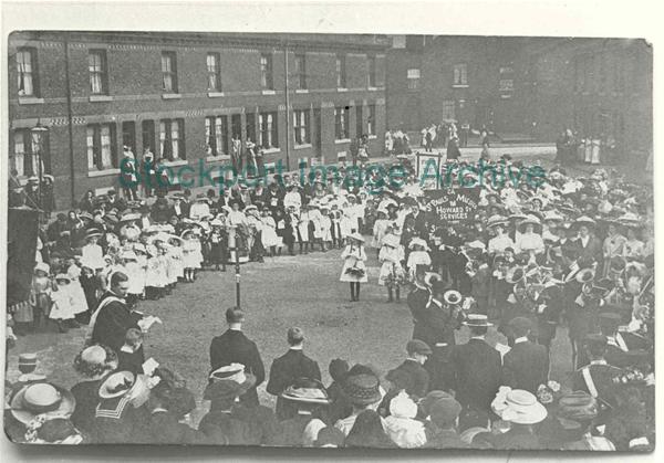 Procession from St Paul's Church, Portwood                                                                                                                                                                                                                     