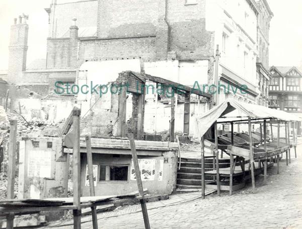 Stockport Image Archive - Demolition on the site of Remedy Bar