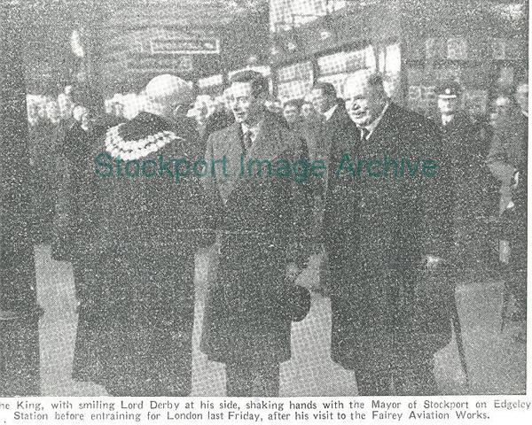 Royal Visit: H.M. King George VI                                                                                                                                                                                                                               