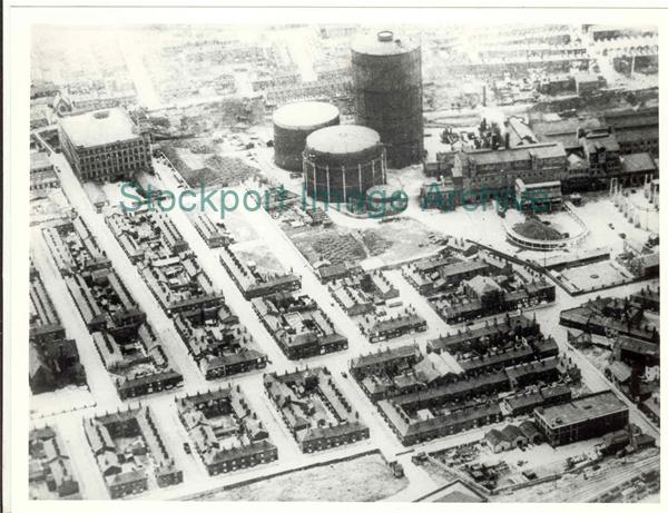 Portwood and the gasworks                                                                                                                                                                                                                                      