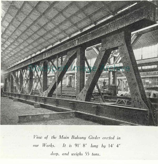 Construction of Plaza Theatre                                                                                                                                                                                                                                  