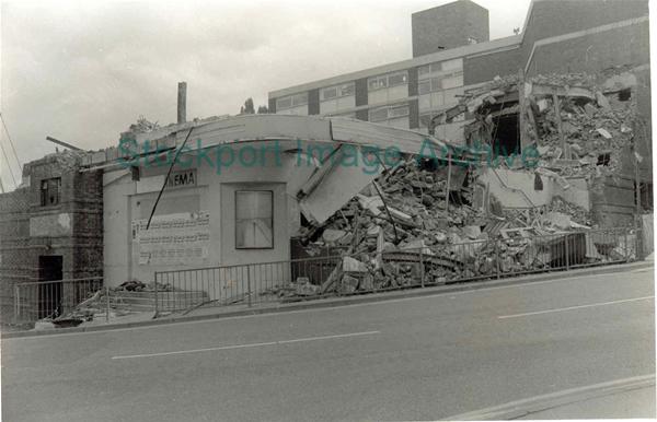 The Ritz Cinema demolition                                                                                                                                                                                                                                     
