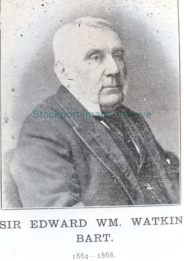 Sir Edward W. Watkin, bart., MP 1864-1868                                                                                                                                                                                                                      