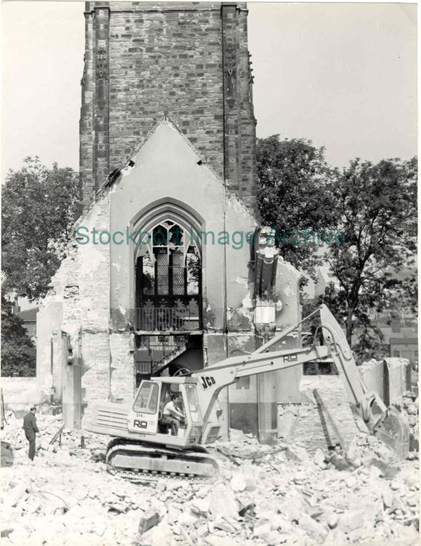 The Demolition of St Paul's Church, Portwood                                                                                                                                                                                                                   