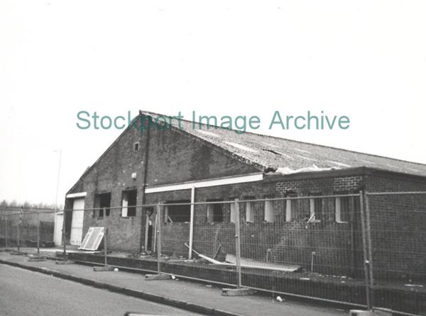 Demolition of old factory                                                                                                                                                                                                                                      