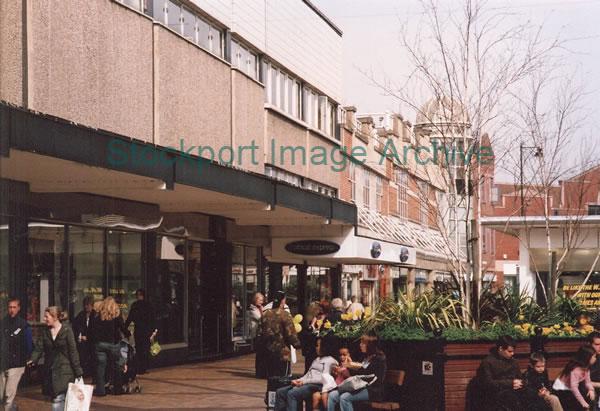 Merseyway Shopping Precinct, Town Centre.                                                                                                                                                                                                                      