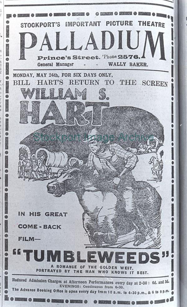 A Palladuim Picture Theatre Playbill                                                                                                                                                                                                                           