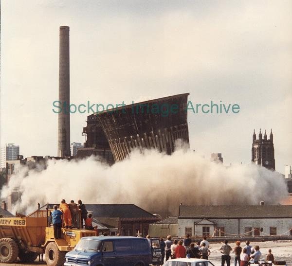Demolition of Gas Tower                                                                                                                                                                                                                                        