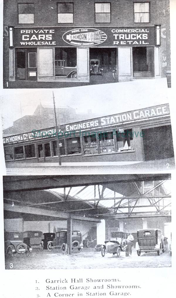 Premises of G. H. Horn, Wellington Road South                                                                                                                                                                                                                  